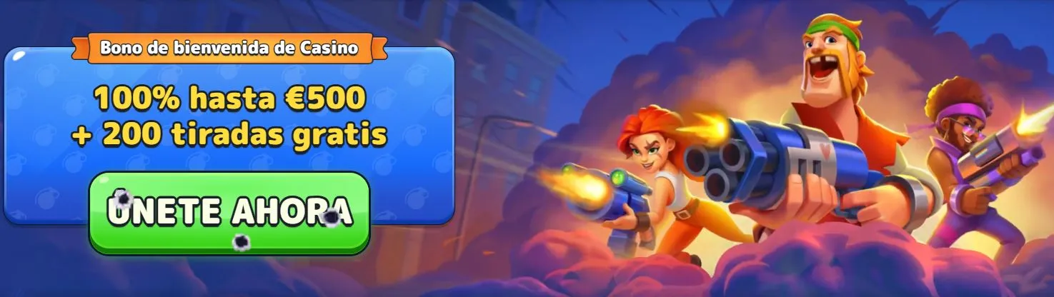 Pistolo Casino - Bono de bienvenida