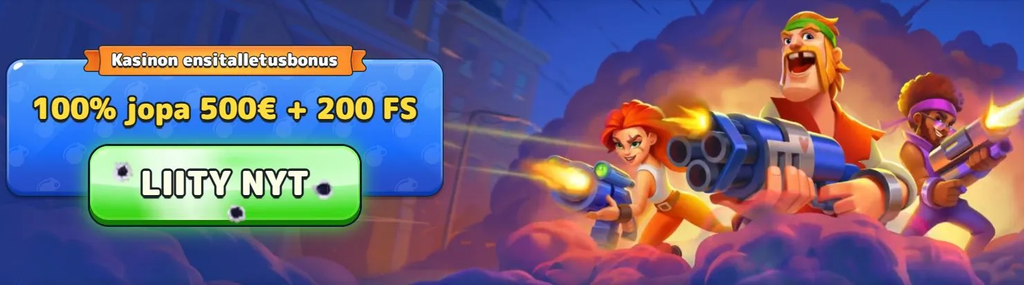 Pistolo Casino Tervetuliaisbonus