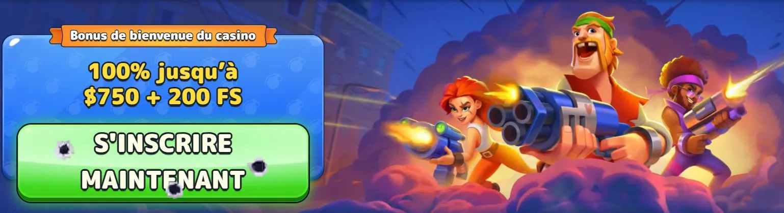 Pistolo Casino Bonus de bienvenue