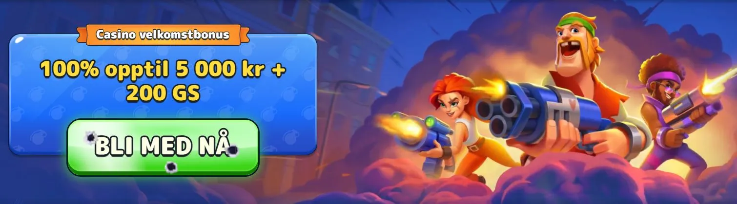 Pistolo Casino Velkomstbonus