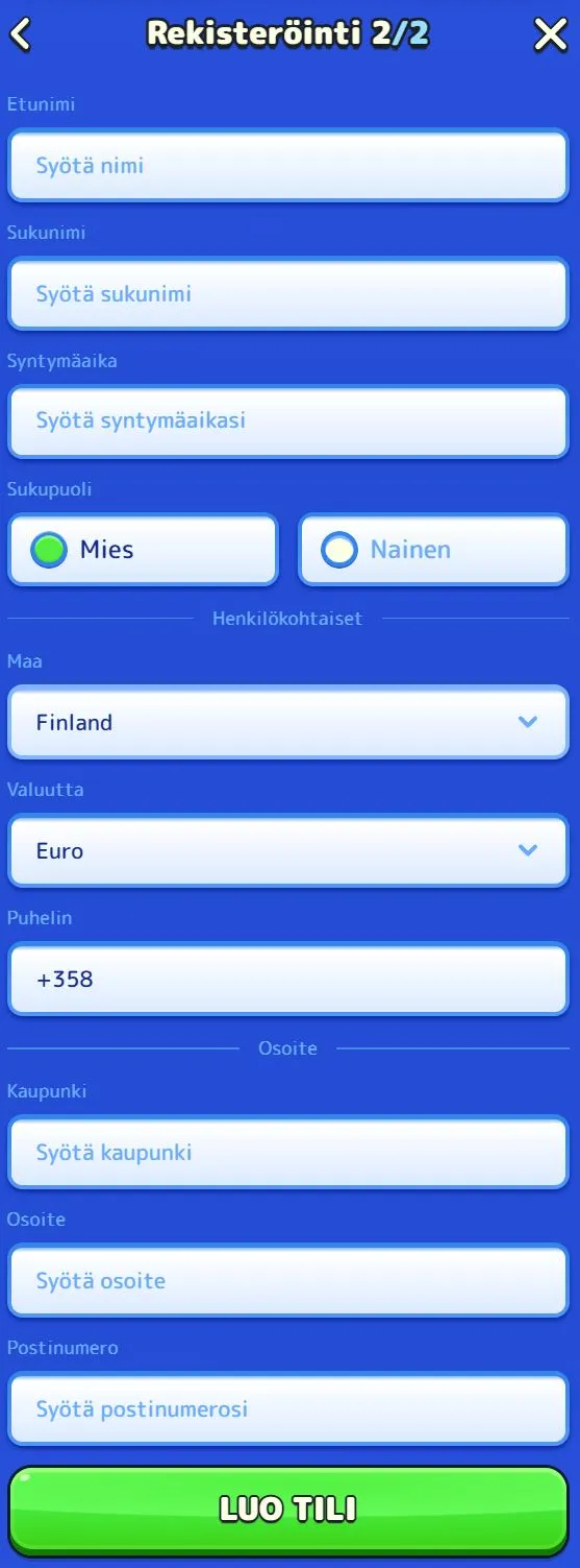 Pistolo Casino rekisteröityminen