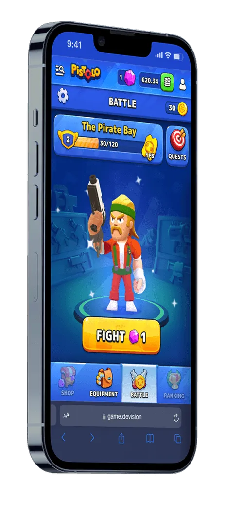 Pistolo Casino on Mobile