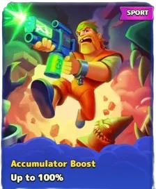 Accumulator Boost up to 100%